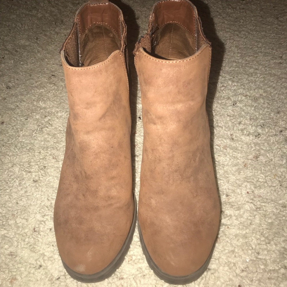 Sam and Libby brown booties